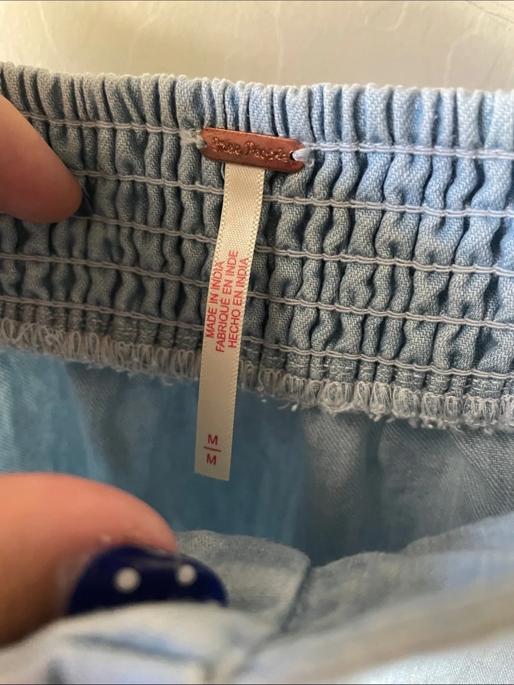 NWT FREE PEOPLE Easy Does It Denim Set!